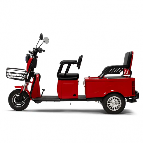 Трицикл электрический BNP Zevs Pro (красный)