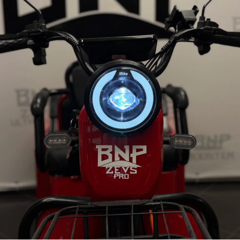 Трицикл электрический BNP Zevs Pro (красный)