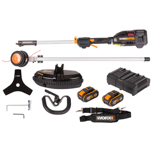 Триммер аккумуляторный Worx Nitro WG186E.1