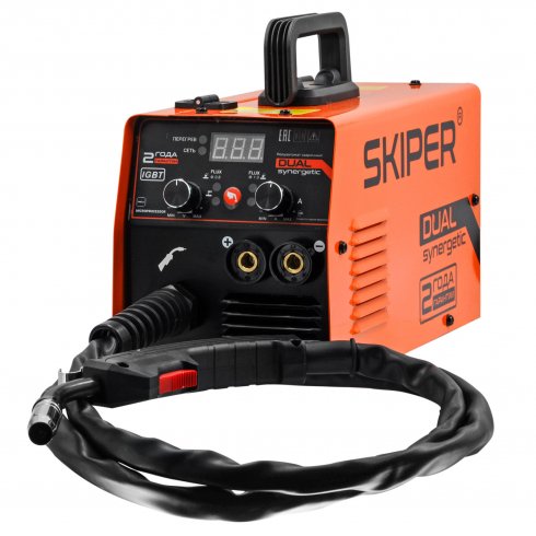 Полуавтомат сварочный Skiper FLUX/MMA-210D-12