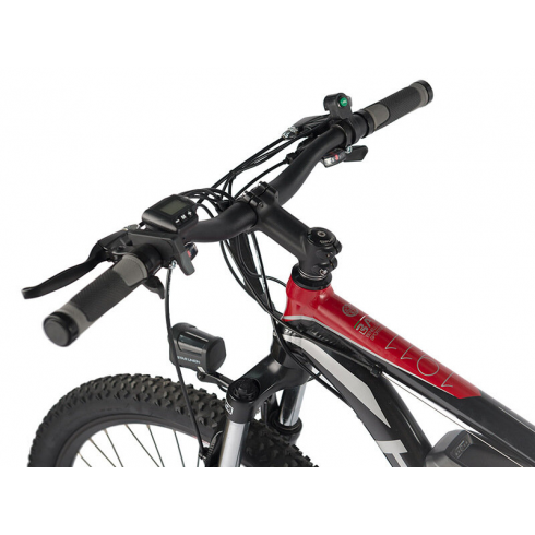 Электровелосипед Benelli E-MTB Alpan 27.5 бело-зеленый