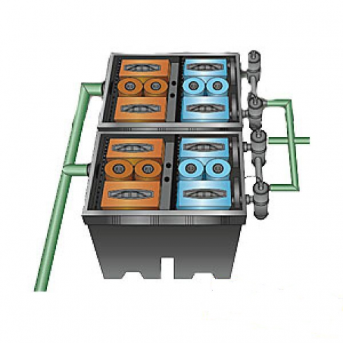 Фильтр проточный Pondtech Bio-System 2 (150 м3, 30000 л/ч, УФ-лампа 165 Вт)
