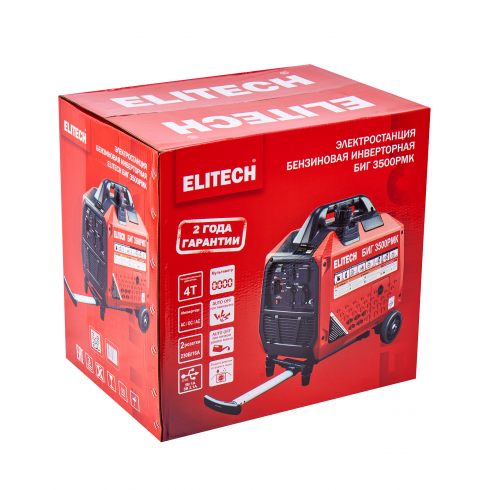 Генератор бензиновый Elitech БИГ 3500РМК