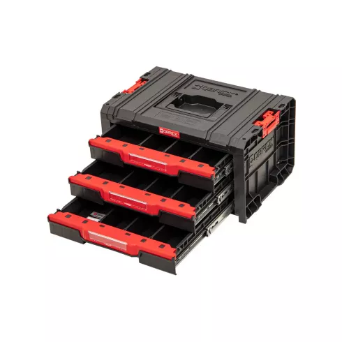 Ящик для инструментов Qbrick System PRO Drawer 3 Toolbox Basic 2.0 черный