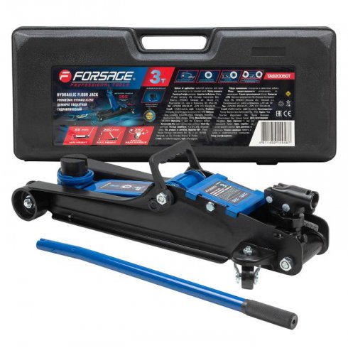 Домкрат подкатной гидравлический низкопрофильный Forsage F-TA820050T