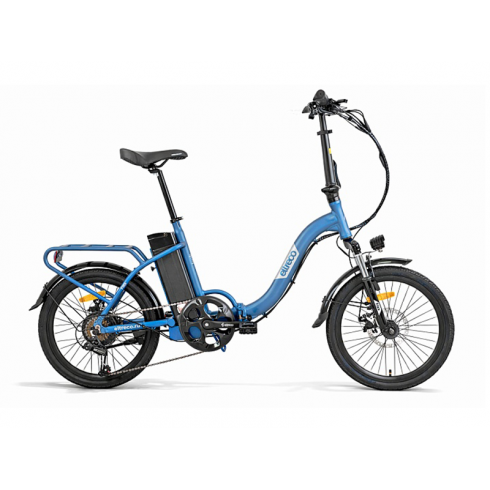 Электровелосипед Eltreco Flex синий матовый