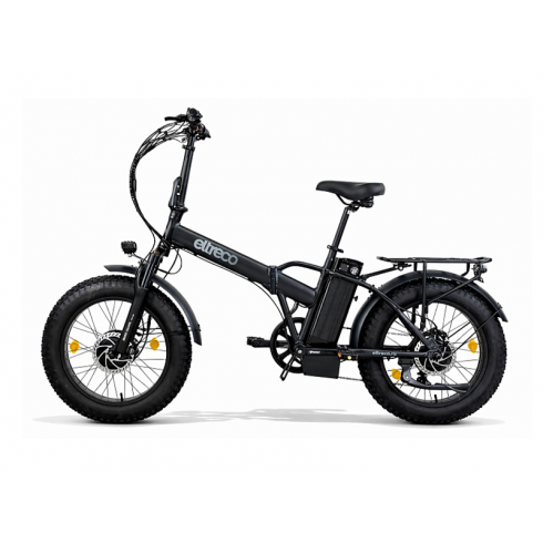 Электровелосипед Eltreco BAD DUAL NEW черный матовый