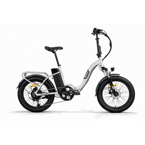 Электровелосипед Eltreco Flex 3.0 серебристый матовый