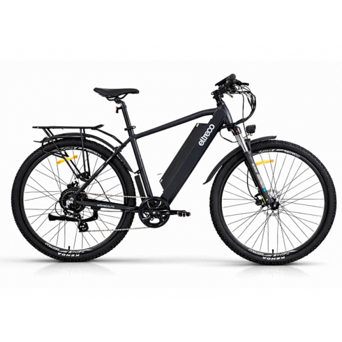 Электровелосипед Eltreco Ultra MAX GT черный матовый