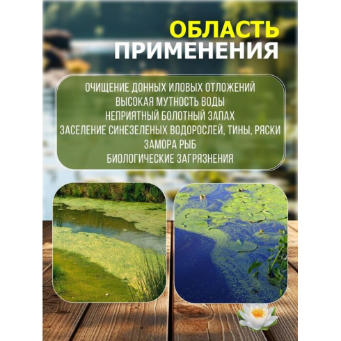 Средство для пруда от ила и водорослей BIOSPLIT 5л (на 500 м3)