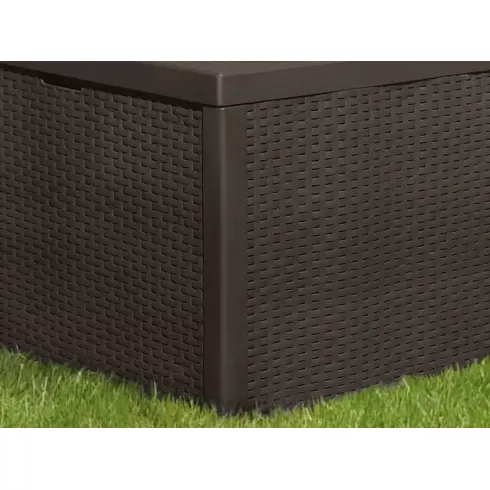 Комплект садовой мебели Keter CORFU BOX коричневый
