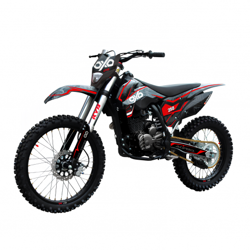 Мотоцикл эндуро OXO BASE 250 М (красный)