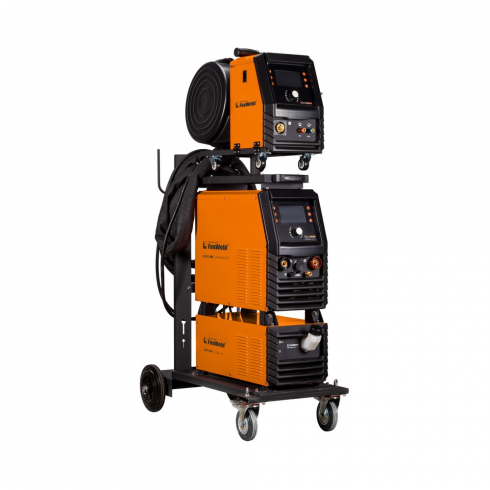 Полуавтомат сварочный Foxweld Foxpower MIG 350 DP LCD (с БЖО и тележкой)