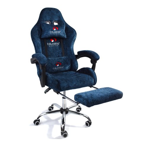 Вибромассажное кресло Calviano Amarone blue plush