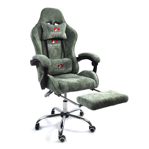 Вибромассажное кресло Calviano Amarone green plush