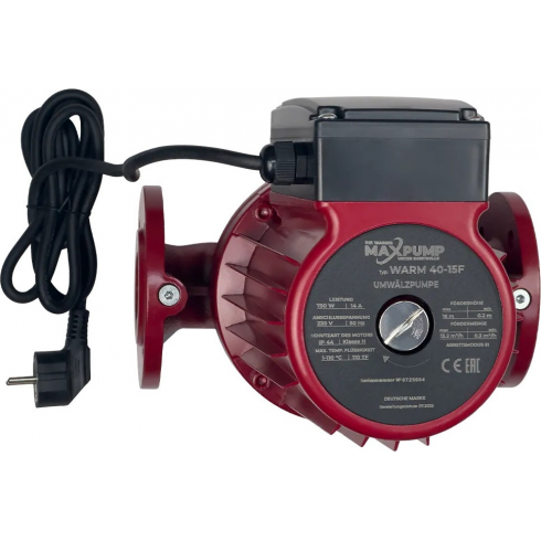 Насос циркуляционный Maxpump Warm 40-15F 230V