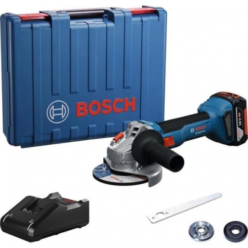Машина шлифовальная угловая Bosch GWS 18V-8 Professional (06019N9021) (с 1-м АКБ, кейс)