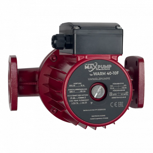 Насос циркуляционный Maxpump Warm 40-10F 230V