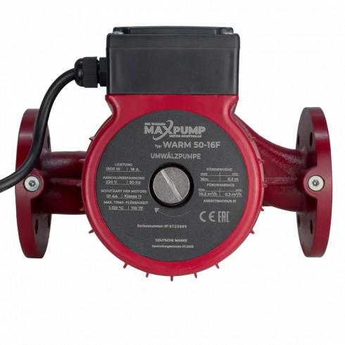 Насос циркуляционный Maxpump WARM 50-16F 230V