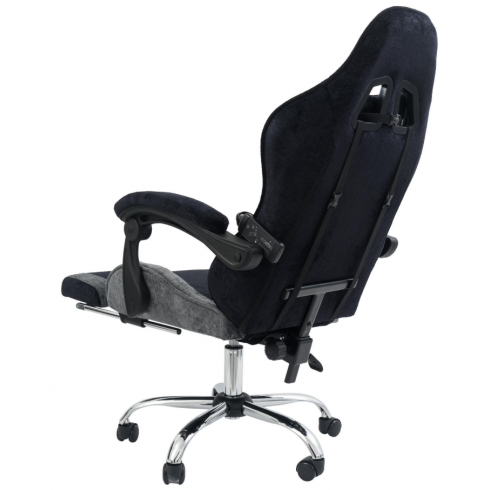 Массажное кресло Calviano Asti Ultimato (Black-Grey fabric)