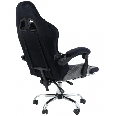 Массажное кресло Calviano Asti Ultimato (Black-Grey fabric)
