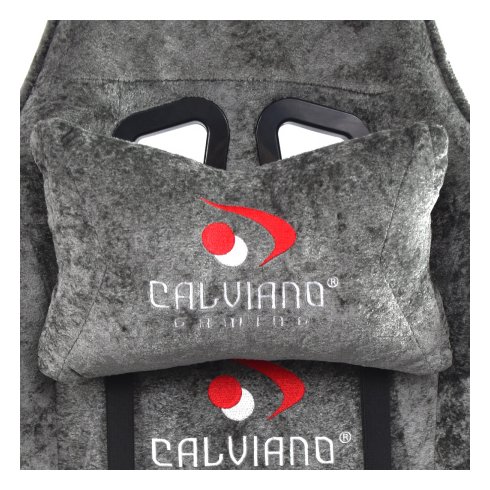 Вибромассажное кресло Calviano Amarone dark gray plush
