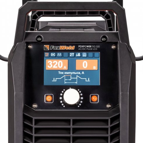 Аппарат аргонодуговой сварки FoxWeld  FOXPOWER TIG 320 AC/DC PULSE LCD (1498)