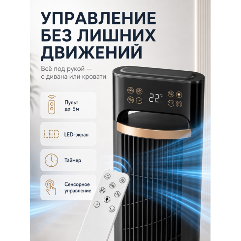 Вентилятор Sundays Home W-FS18710BP