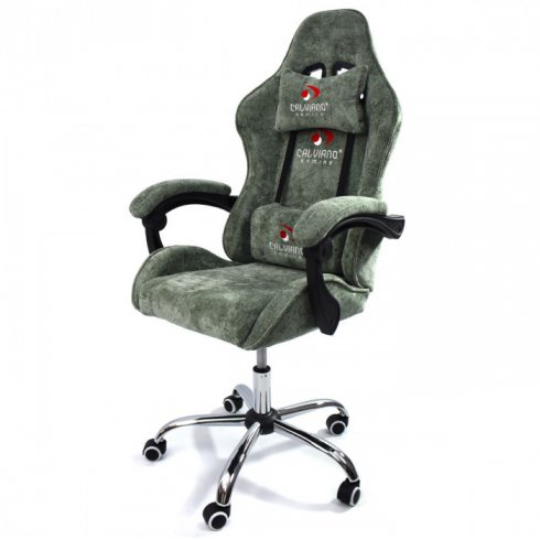 Массажное кресло Calviano Asti Ultimato (green fabric)