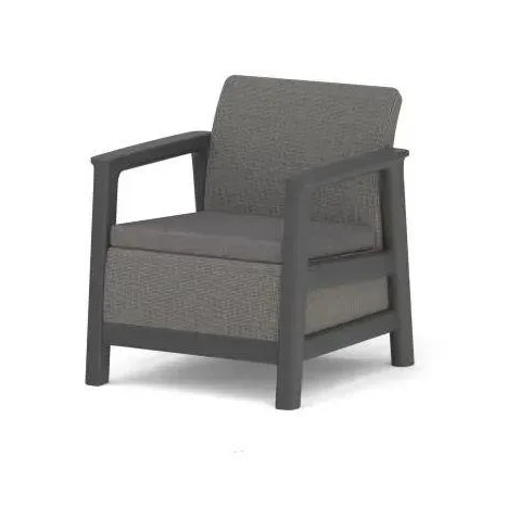 Набор садовой мебели Keter Scandi Linea Balcony (графит)