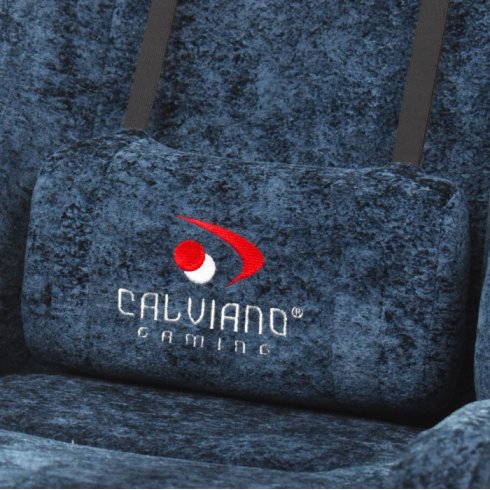 Массажное кресло Calviano Asti Ultimato (blue fabric)
