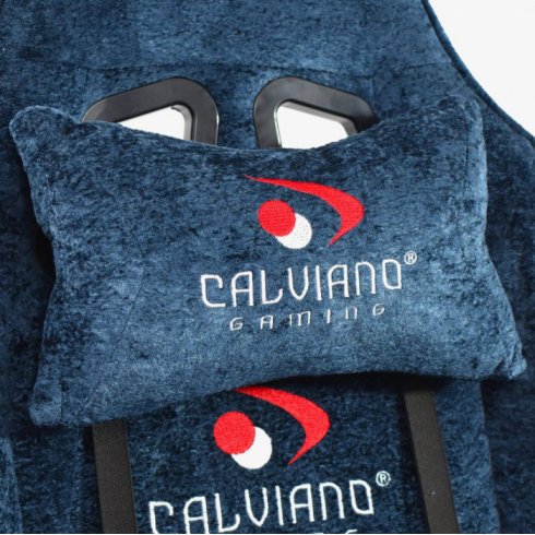 Массажное кресло Calviano Asti Ultimato (blue fabric)