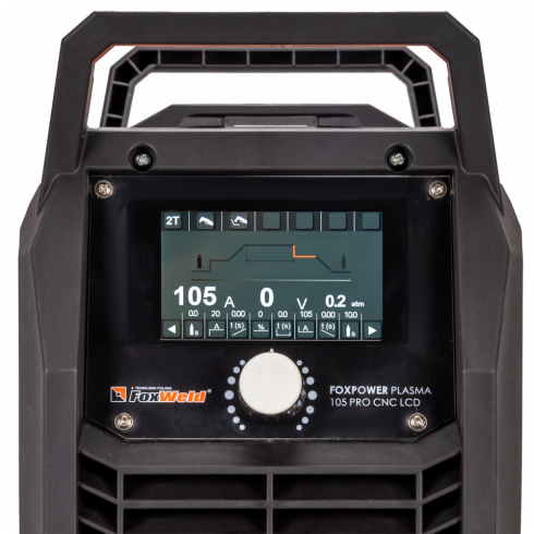 Аппарат плазменной резки Foxweld Foxpower Plasma 105 Pro CNC LCD