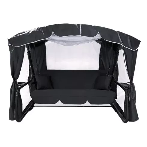 Качели садовые LetoLux Торонто Lux Plus (графит)