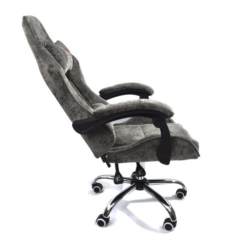 Вибромассажное кресло Calviano Nero dark grey plush