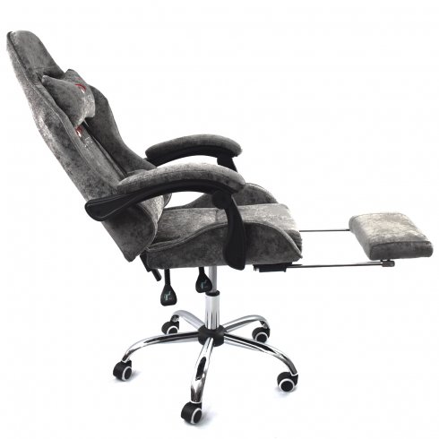 Вибромассажное кресло Calviano Avanti Ultimato dark grey fabric