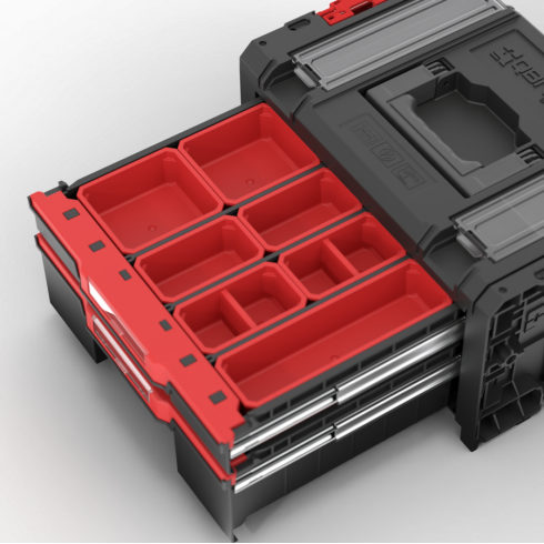 Ящик для инструментов Qbrick System PRO Drawer 2 Toolbox 2.0 Profi Expert (SKRQPRODP2E2CZAPG001)