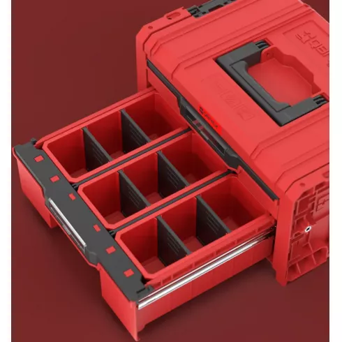Ящик для инструментов Qbrick System PRO Drawer 2 Toolbox 2.0 Expert RED