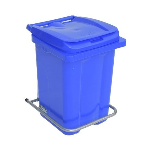 Контейнер для мусора Razak Plast с педалью 60 л (синий)