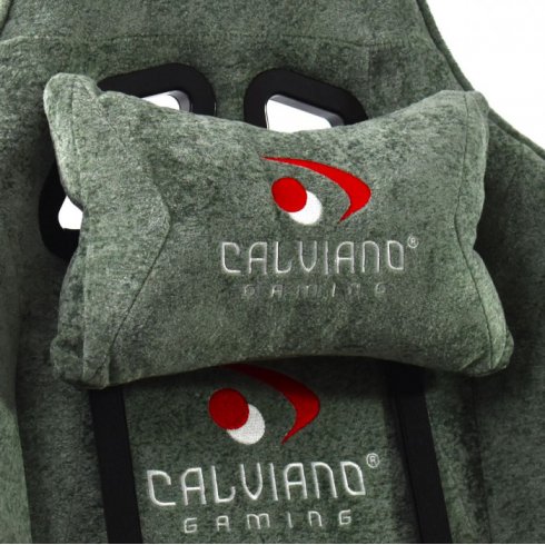 Массажное кресло Calviano Asti Ultimato (green fabric)