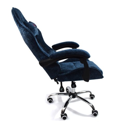 Вибромассажное кресло Calviano Nero blue plush