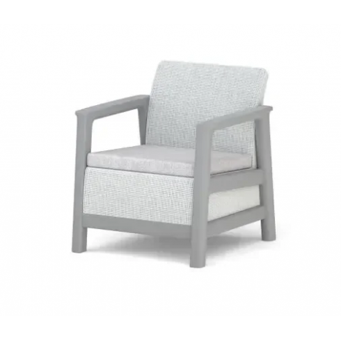Комплект кресел садовых Keter Scandi Linea chair 2x (светло-серый)