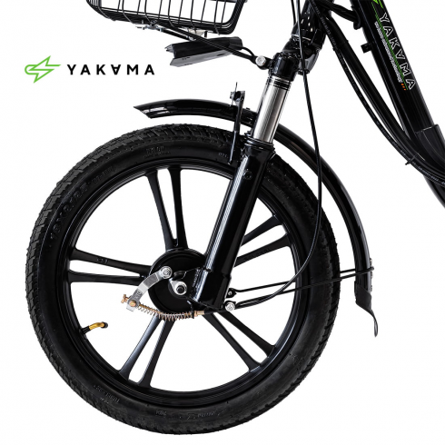 Электровелосипед Yakama R1 черный