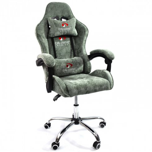 Массажное кресло Calviano Asti Ultimato (green fabric)