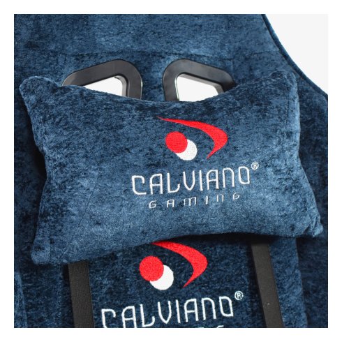 Вибромассажное кресло Calviano Amarone blue plush