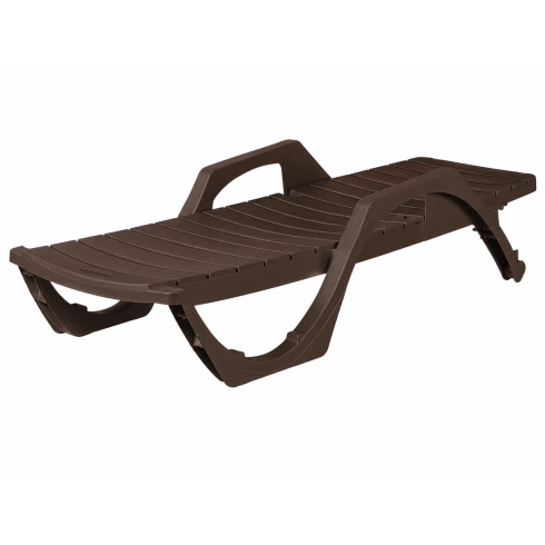 Шезлонг Keter Easy Comfort Premium (коричневый)
