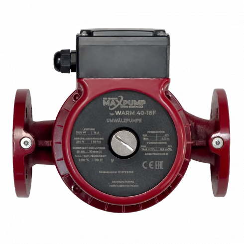 Насос циркуляционный Maxpump Warm 40-18F 230V