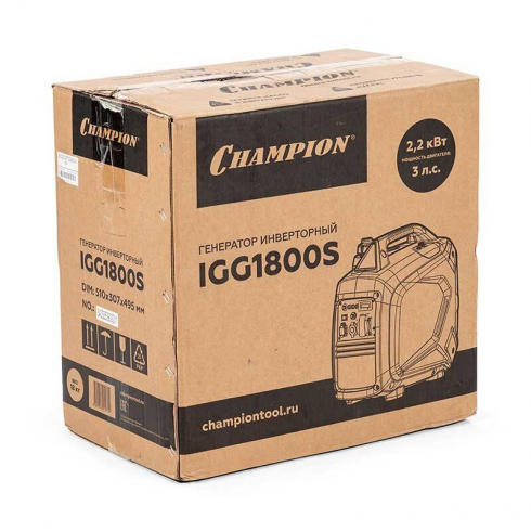 Генератор бензиновый Champion IGG1801S