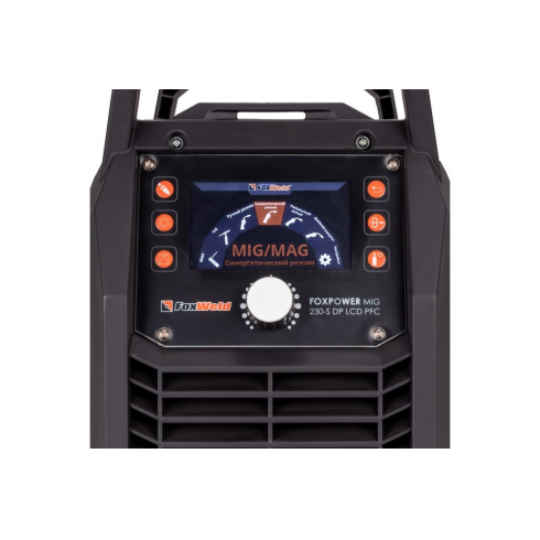 Полуавтомат сварочный Foxweld Foxpower MIG 230-S DP LCD PFC