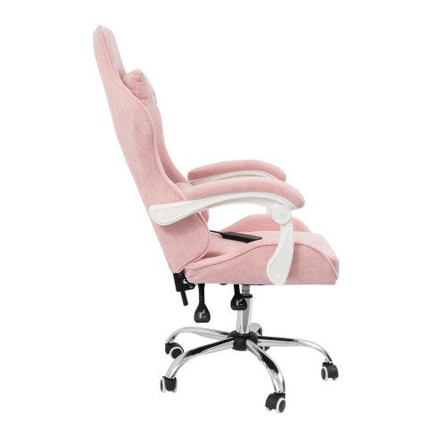 Вибромассажное кресло Calviano Nero pink plush